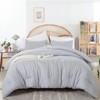 BAGOKIE 300GSM Fluffy Microfiber Bedding Set 2/3 Piece Comforter Set with Matching Pillowcase - 3 of 4
