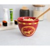 Boom Trendz Year Of The Horse Chinese Zodiac 16-Ounce Ramen Bowl and Chopstick Set - image 4 of 4