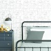 Star Wars R2D2 Geometric Peel and Stick Kids' Wallpaper White - RoomMates: Vinyl, Self-Adhesive, Shapes, All Ages - 2 of 4