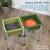 ECR4Kids 2-Station Sand and Water Adjustable Play Table, 1 - 4 of 4