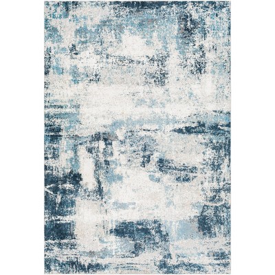 5&#39;3&#34;x7&#39; Lavadora Machine Washable Rug Blue - Artistic Weavers