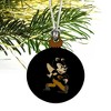 Emporia State University Secondary Logo Mini Small Tiny Wood Christmas Tree Holiday Ornament - 3 of 4