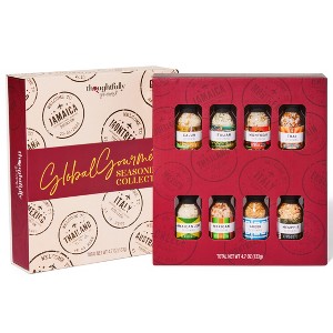 Thoughtfully Gourmet Global Spice Collection Gift Set – 8 International Seasonings with Greek, Italian, Mexican & Cajun Flavors - 1 of 4