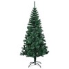 Aghana Digitals 180cm PVC Artificial Christmas Tree with Iridescent Tips, Green, Sturdy Steel Stand - 2 of 4