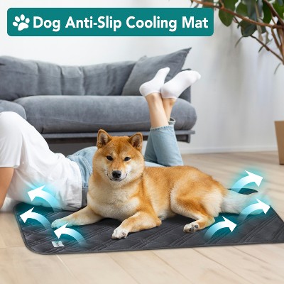 X-Large Grey Waterproof Cooling Mat for Large Dogs
