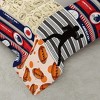 Acoinel 3 Pcs Rugby Comforter Set with 2 Pillowcases - 2 of 4