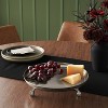 12.375" Metal Footed Serving Stand Gold - Threshold™ - 2 of 3