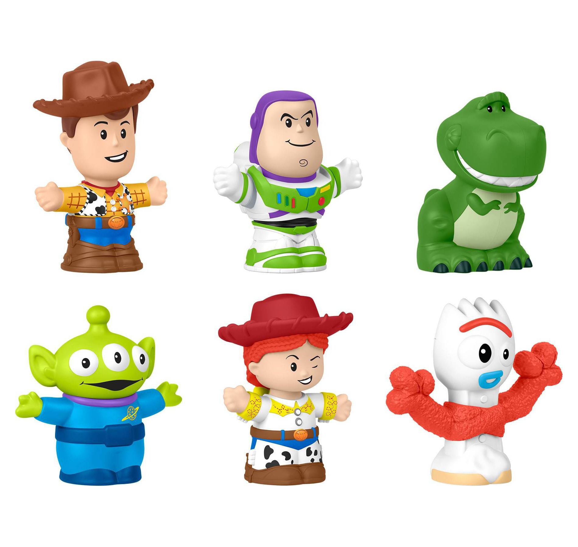 Fisher-Price Little People Disney Pixar Toy Story 6-Piece Figure Set for Toddlers & Kids