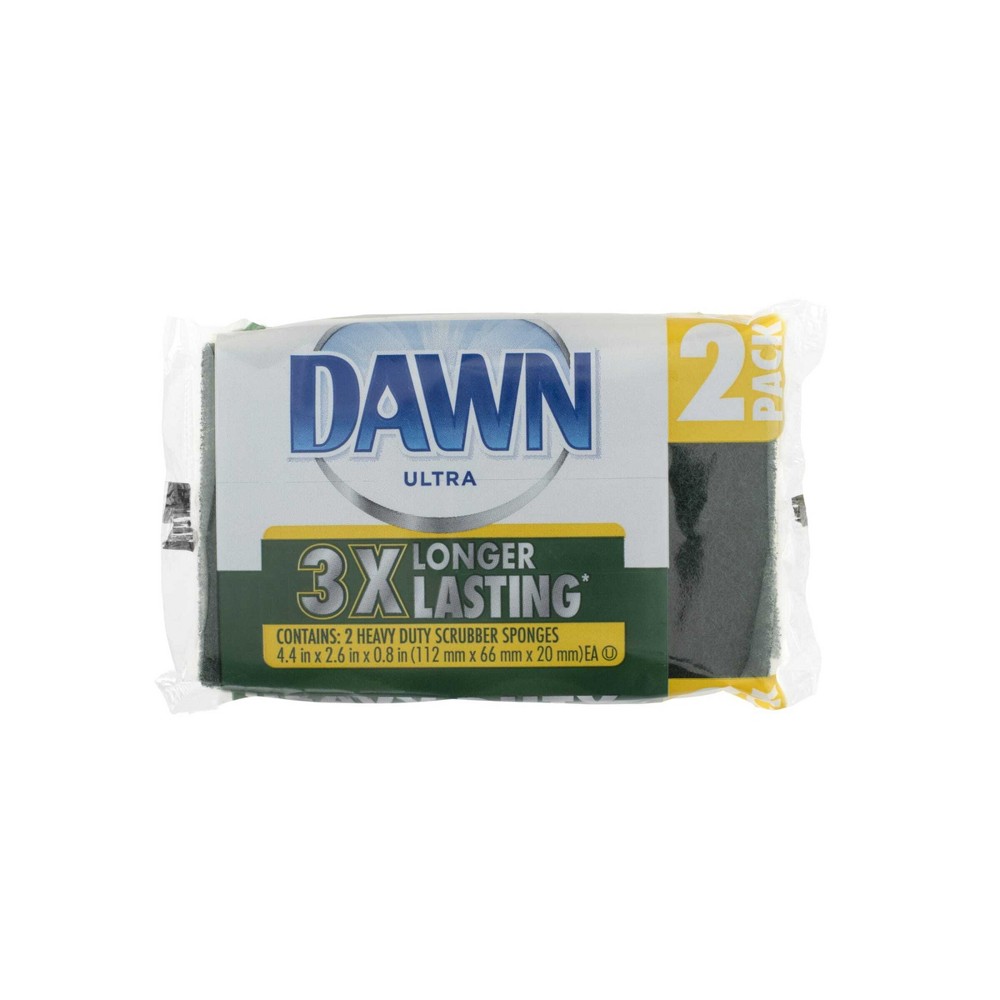 Dawn Heavy Duty Sponge - 2ct