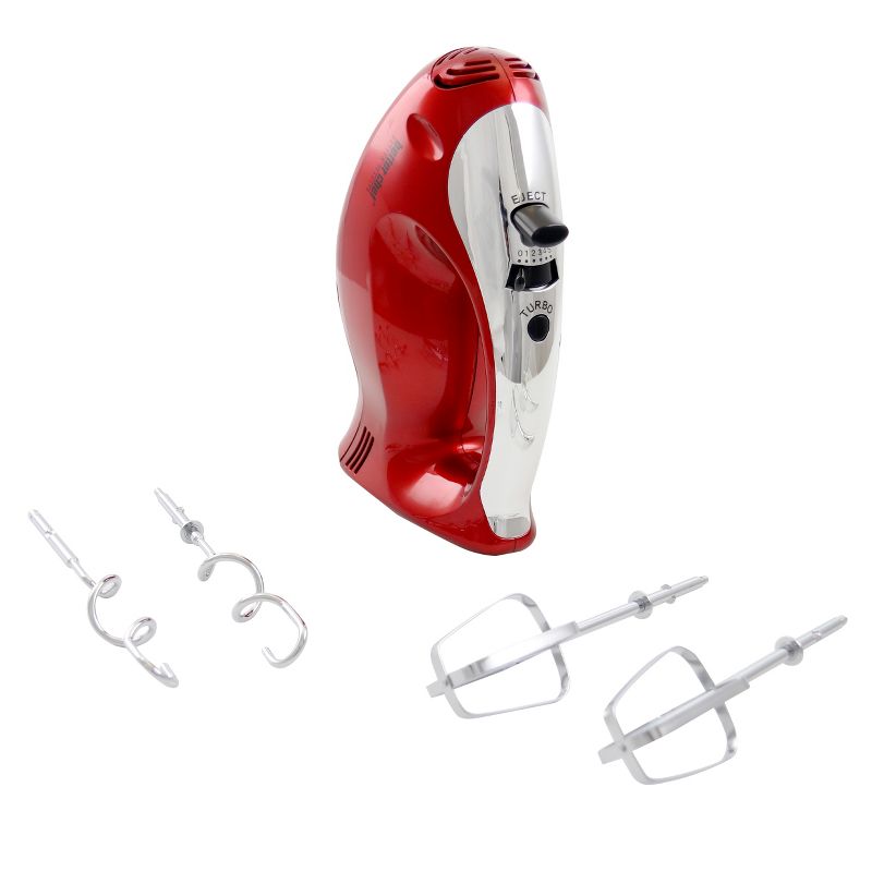 Better Chef Hand Mixer-Red, 4 of 5