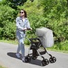 Jeep Unlimited Silla De Paseo Reversible Con Asa, Tweed Gris