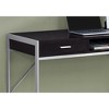 PAGED Simple Modern Computer Desk, 47" L Home Office Desk with 2 Storage Drawers and Metal Legs for Office - 2 of 4