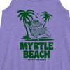 Girls' - Instant Message - Myrtle Beach Alligator Graphic Sleeveless Aline Dress - 2 of 4