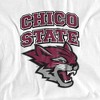 Men's California State University Chico Official Stacked T-Shirt - 2 of 4