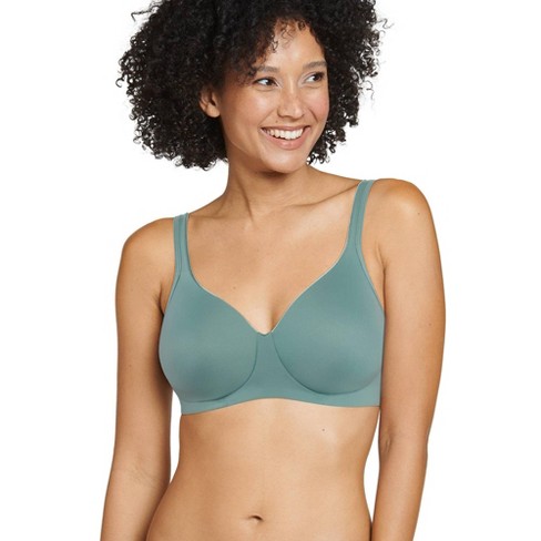 Jockey Women's Forever Fit Full Coverage Molded Cup Bra M Wisteria Green :  Target