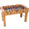 YONWAY 54-Inch Hurricane Foosball Table for Family Game Rooms with Light Cherry Finish, Analog Scoring and Free Accessories - 2 of 4