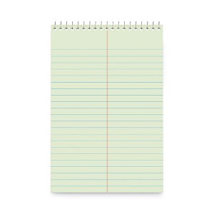 Universal Steno Pads Gregg Rule Red Cover 6" x 9" 80 Green-tint Sheets - 6 pads - 1 of 4