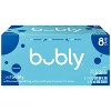 Bubly Just Bubly Sparkling Water - 8pk/12 Fl Oz Cans : Target