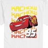 Men's - Cars - Lightning McQueen Kachow Stacked 95 Short Sleeve Graphic T-Shirt - 2 of 4