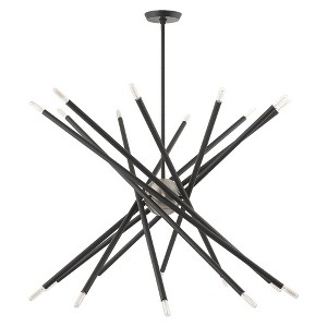 Livex Lighting Soho 20 - Light Chandelier in  Scandinavian Gray - 1 of 4