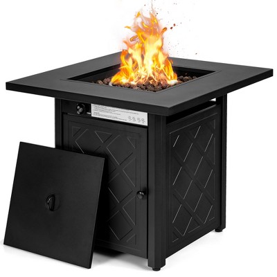 28 Outdoor Tabletop Fireplace - Black - Threshold™