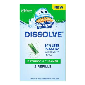 Scrubbing Bubbles Dissolve Bathroom Cleaner Pods Refill - 0.28oz/2ct