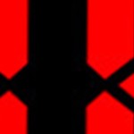 black red
