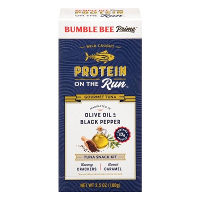 Bumble Bee Protein On the Run Olive Oil and Black Pepper - 3.5oz