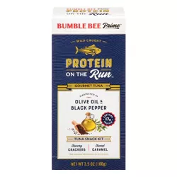 Bumble Bee Protein On the Run Olive Oil and Black Pepper Tuna - 3.5oz