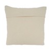 18"x18" Poly-Filled Diamond Moroccan Design Square Throw Pillow Black/White - Saro Lifestyle: Bohemian Indoor Decor, Couch Accessory - 2 of 4