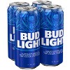 Bud Light American Lager Beer - 4pk/16 fl oz Cans - 2 of 4