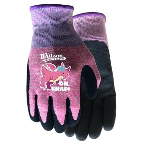 Watson Gloves Homegrown XS Polyester Knit Oh, Snap! Pink Gardening Gloves - 1 of 1