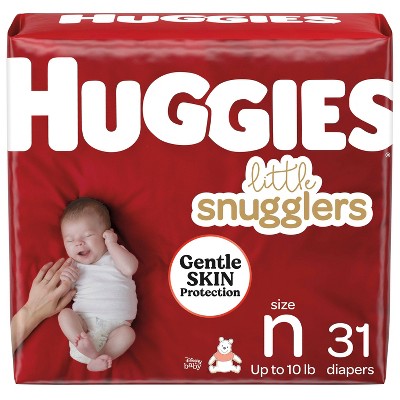 Image of Huggies Little Snugglers Diapers Jumbo Pack - Size Newborn (31ct)