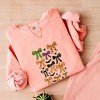 Simply Sage Market Coquette Colorful Halloween Bows Lightweight Garment Dyed Sweatshirt - 3 of 4