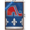 Trends International NHL Quebec Nordiques - Retro Logo 24 Framed Wall Poster Prints - 3 of 4