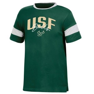 NCAA South Florida Bulls Girls' Knot T-Shirt - 1 of 3