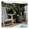 FONTOI Umbrella Base, Movable Umbrella Base, Portable Umbrella Base for Patio Garden, Black, 14.8"*16.7"*14.8" - 4 of 4
