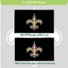 NFL New Orleans Saints 3 x 5 Outdoor Durable House Flag with Grommets | Sport Team Flag & Banner | Indoor Wall Decor Flag - 3 of 4