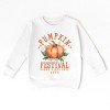 The Juniper Shop Pumpkin Festival Gourd Vibes Toddler Sweatshirt - 5/6T - White - 2 of 4