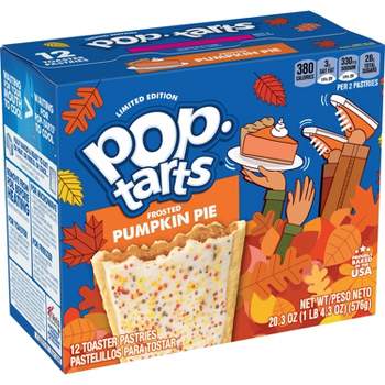 Pop-Tarts Frosted Pumpkin Pie Pastries - 12ct / 20.3oz