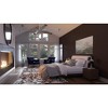 Urban Ambiance Luxury Industrial Indoor or Outdoor Ceiling Fan,  15.5"H x 96"W,  Brushed Nickel, UHP9132 - 2 of 4
