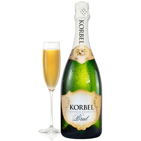 Korbel Brut Champagne - 750ml Bottle : Target