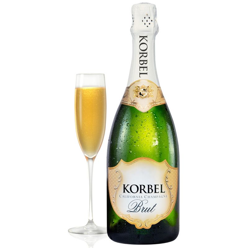 Korbel Brut Champagne - 750ml Bottle, 1 of 12