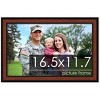 PosterPalooza | Simple Brown Picture Frame - UV Acrylic, Backing Board, Hanging Hardware Included - 2 of 4