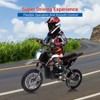 COZONY 36V Kids Electric Dirt Bike 15.5MPH Off-Road Ride-On, 350W Motor, 175 lb Max, Disc Brake, Headlight - 3 of 4