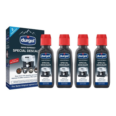 Durgol Swiss Espresso Descaler 4 X 4.2 Fl. Oz. 4 pack Target