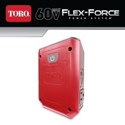 Toro 60V Max Flex-Force Impulse Endeavor Power Inverter w/USB Ports ...