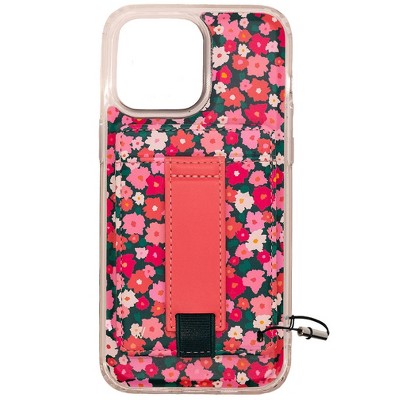 Walli Cases Daisy Delight Magnetic Case with Wallet and Finger Strap