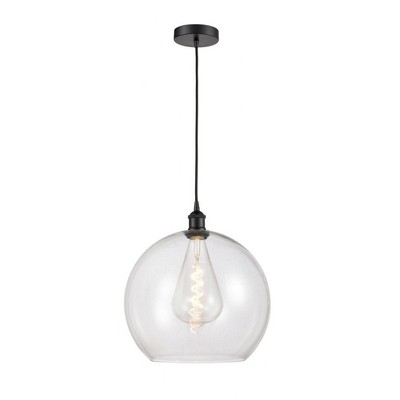 Athens - 1 Light Pendant In Industrial Style-17.38 Inches Tall and 13.75 Inches Wide