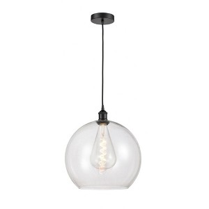 Athens - 1 Light Pendant In Industrial Style-17.38 Inches Tall and 13.75 Inches Wide - 1 of 1